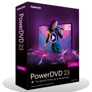 CyberLink PowerDVD Ultra 23 For Windows [Lifetime License]